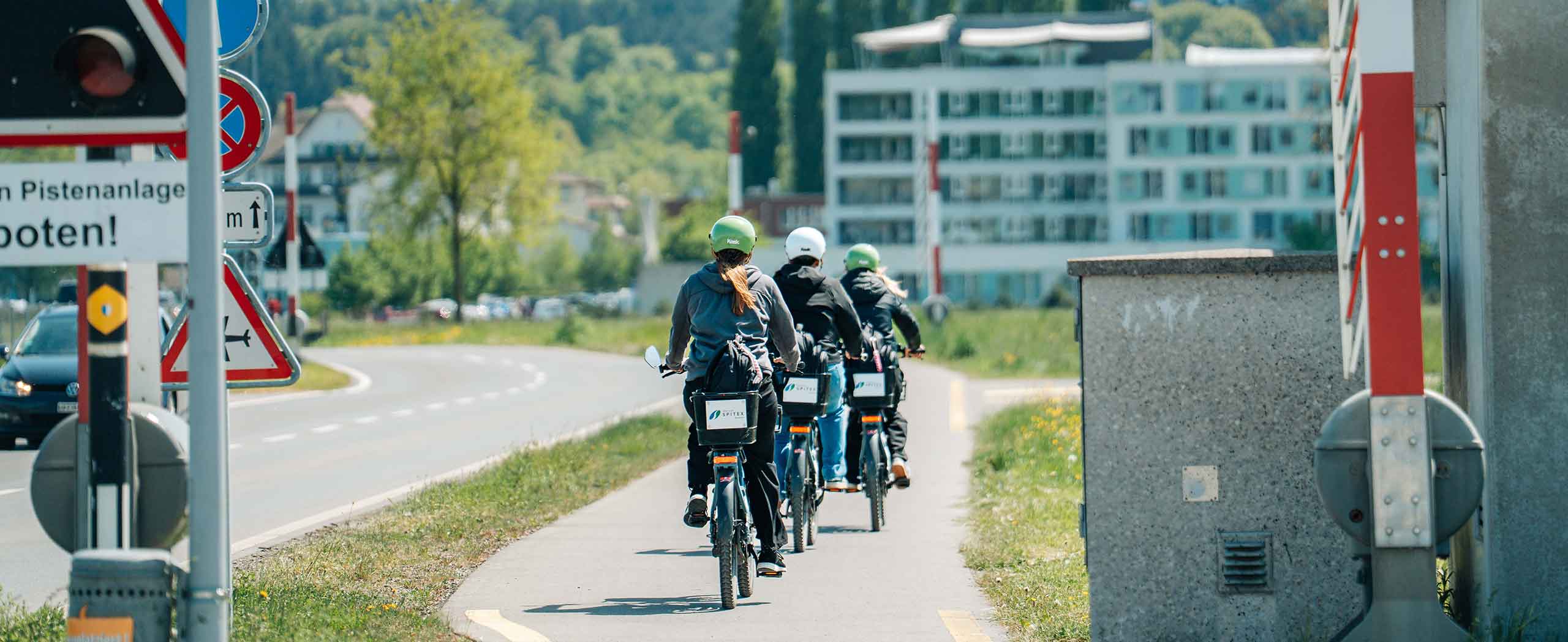 Spitex Emmen Fahrrad Flugplatz