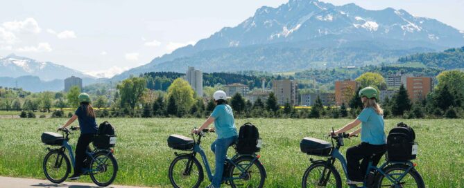 Lernende Spitex Emmen E-Bike Pilatus